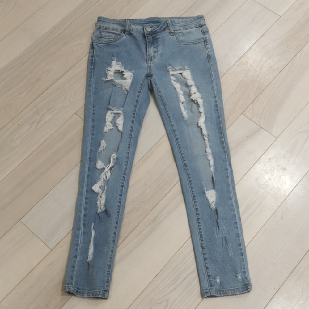 Litz premium denim brand distressed jeans